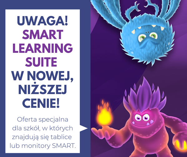 UWAGA!! Nowe ceny SMART Learning Suite Premium Promocja dla użytkowników urządzeń SMART