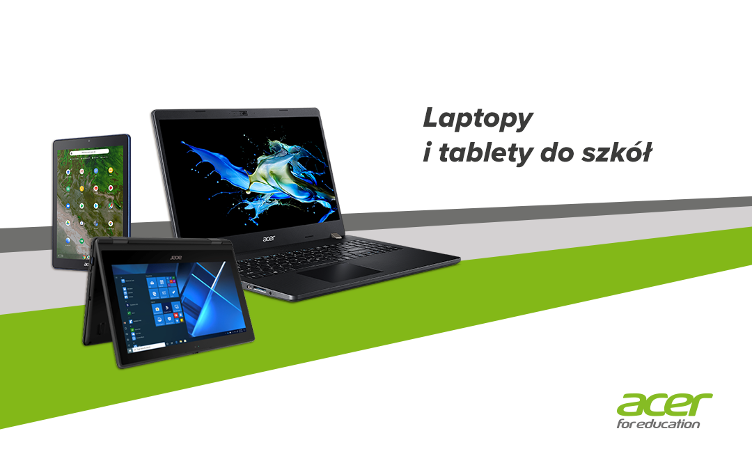 laptopy i tablety acer do szkół
