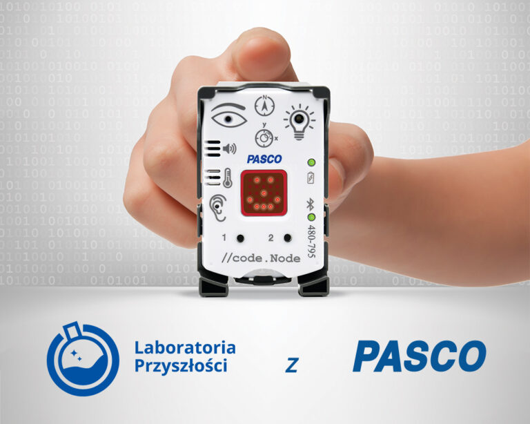 Mikrokontroler PASCO do programu Laboratoria Przyszłości 2022 r.