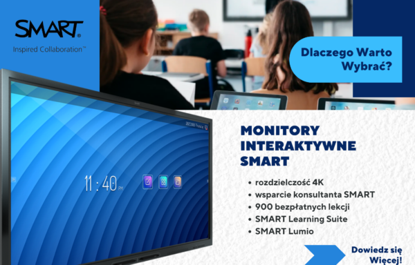 monitor interaktywny do szkoły 5 powodów ze SMART